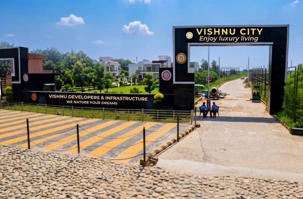 Vishnu City entrance gate